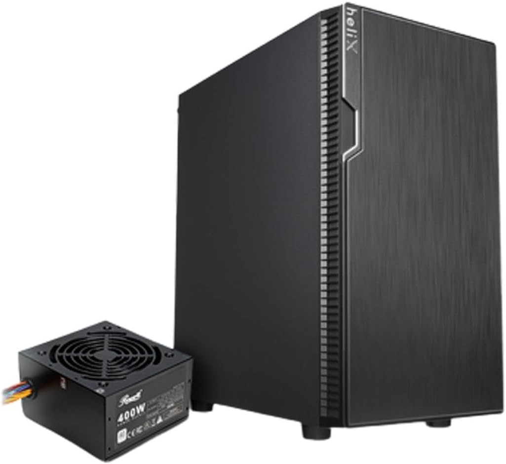 Rosewill FBM-X2-400-HELIX Micro ATX Mini Tower Desktop Gaming PC Computer Cas...