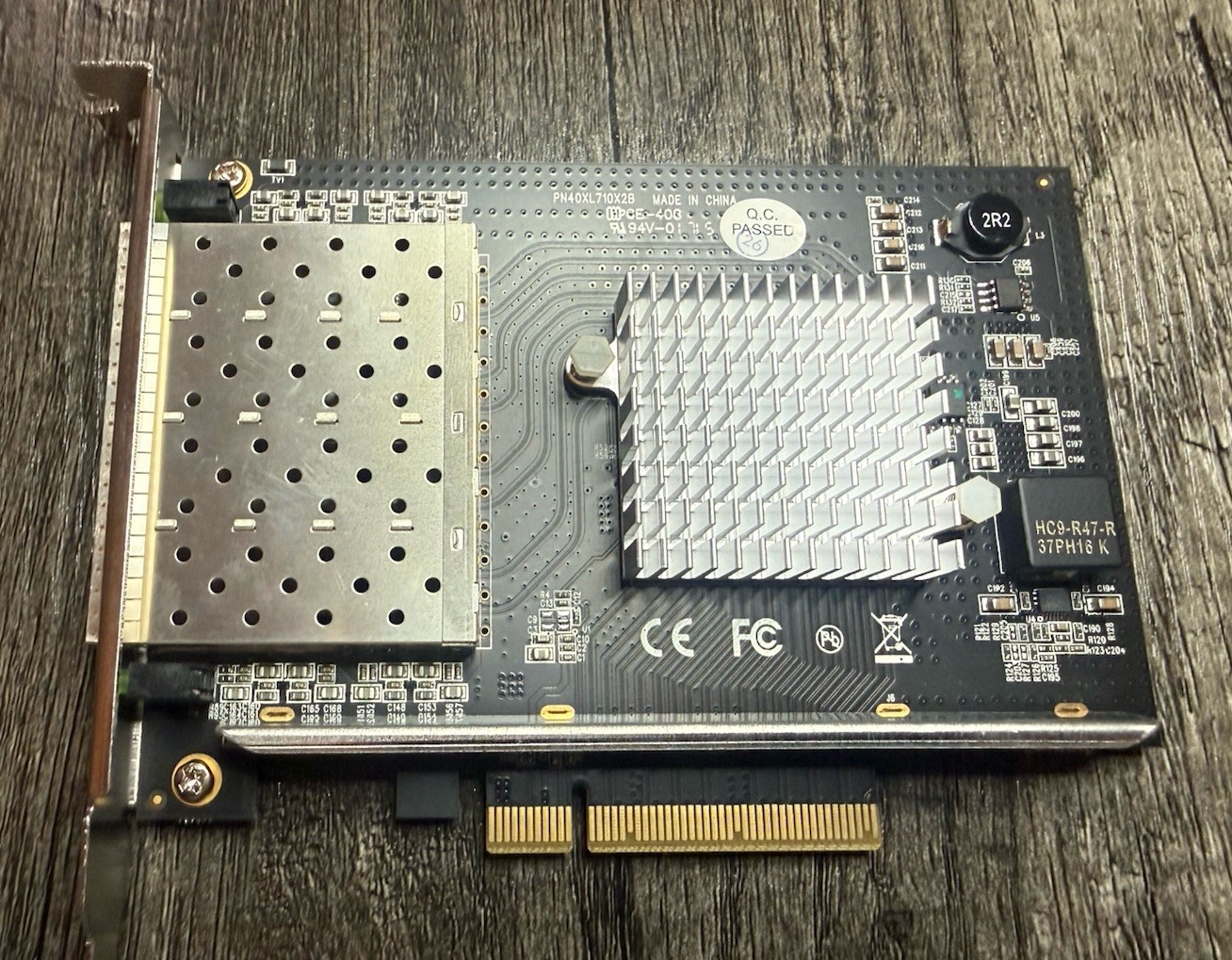 StarTech PEX10GSFP4I Quad Port 10GbE SFP+ PCIe x8 Intel XL710 NIC TESTED