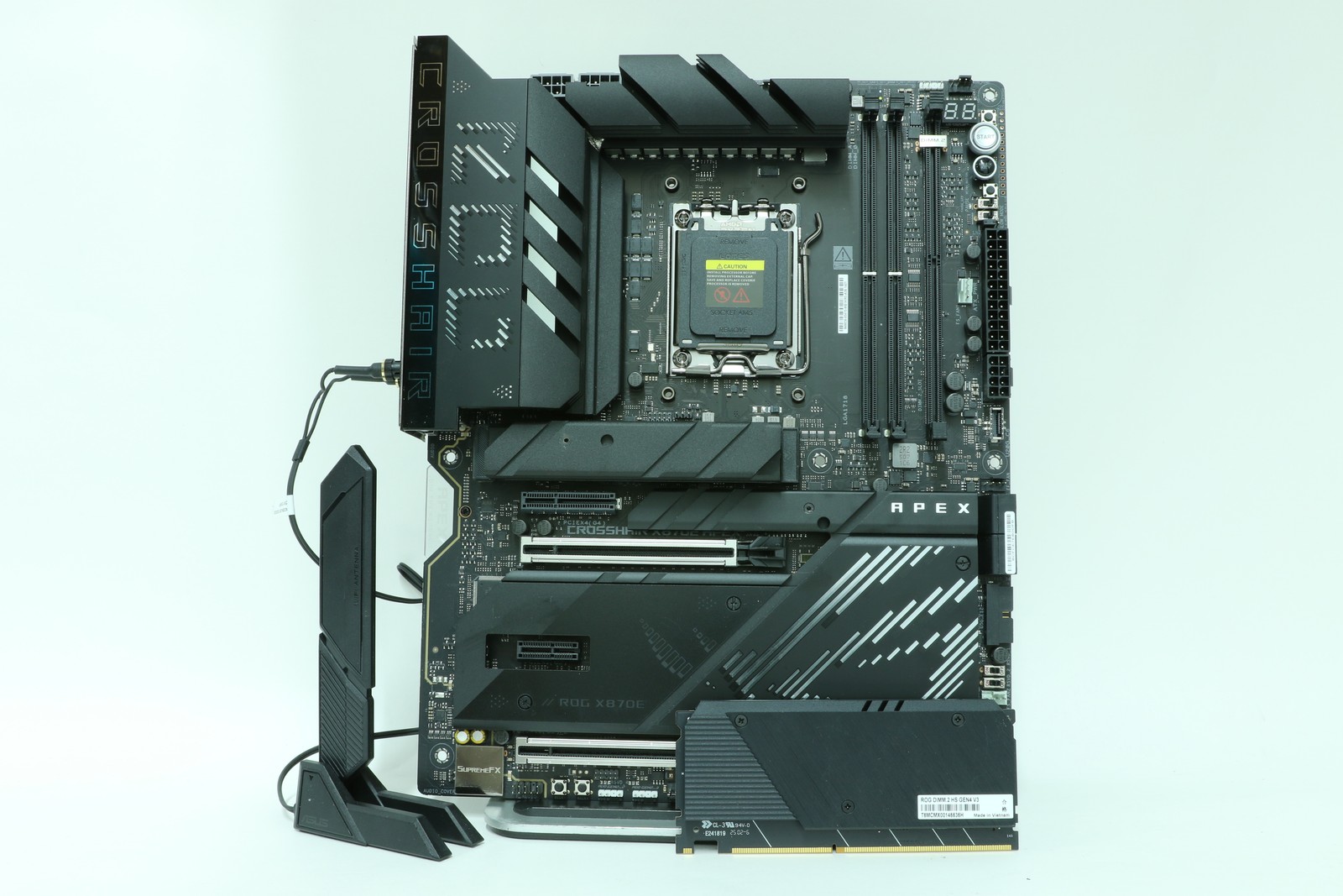ASUS ROG Crosshair X870E Apex AM5 DDR5 ATX Motherboard w/ DIMM.2 Adapter