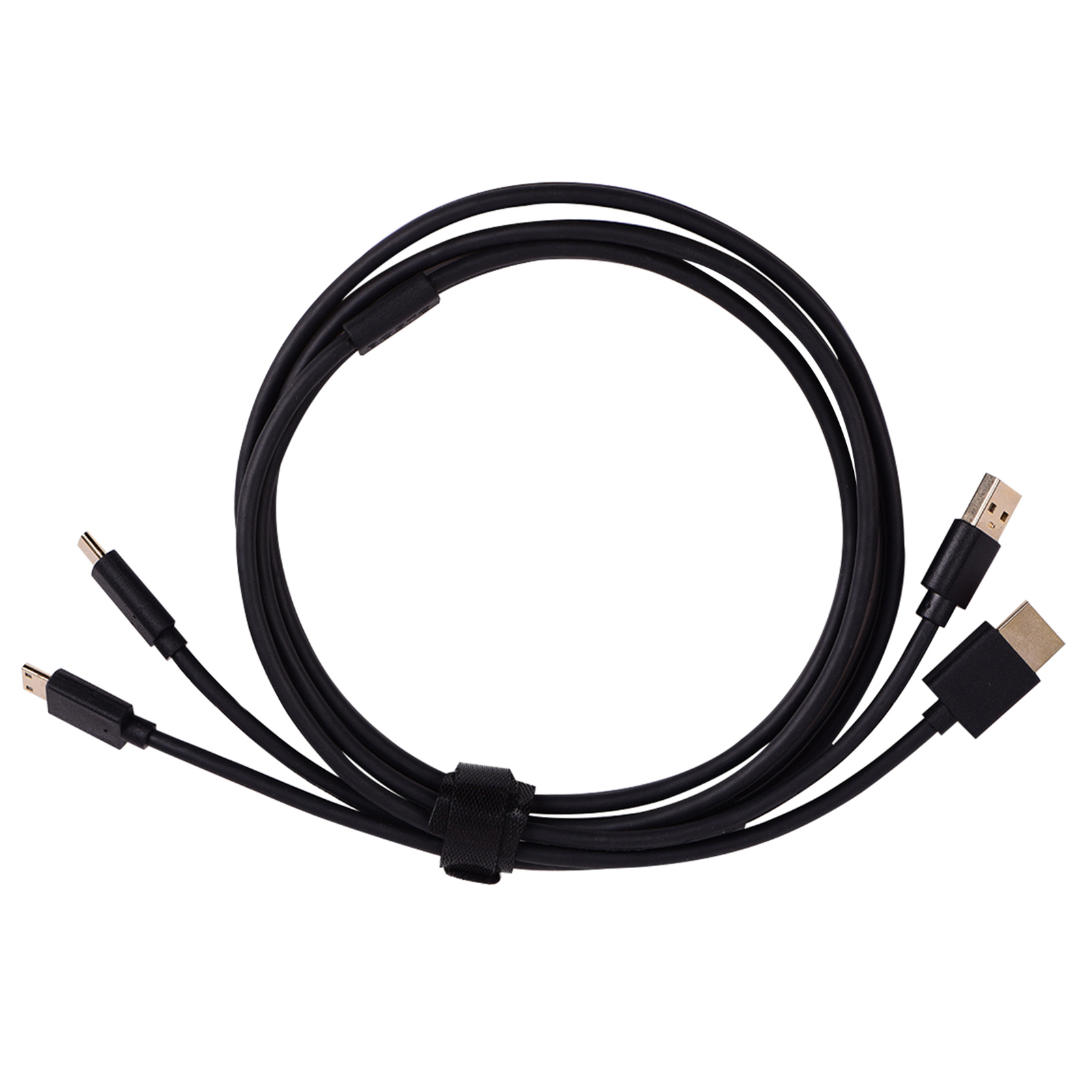 BOSTO 2-In-1 Cable 1.55m +USB/ +Type-C Fr 13HD 16HD/HDK/HDT -16HD L1P9