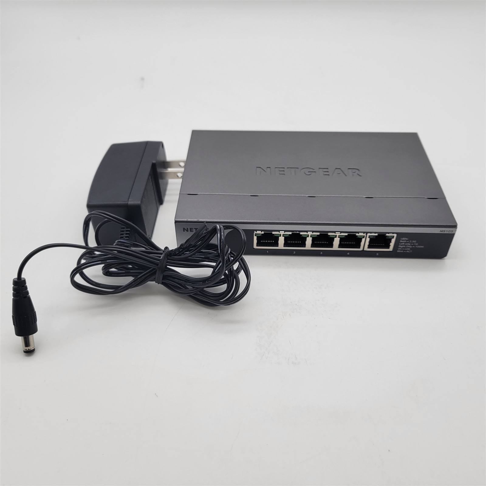 NETGEAR 5-Port Multi-Gigabit Ethernet Unmanaged Switch (MS105)