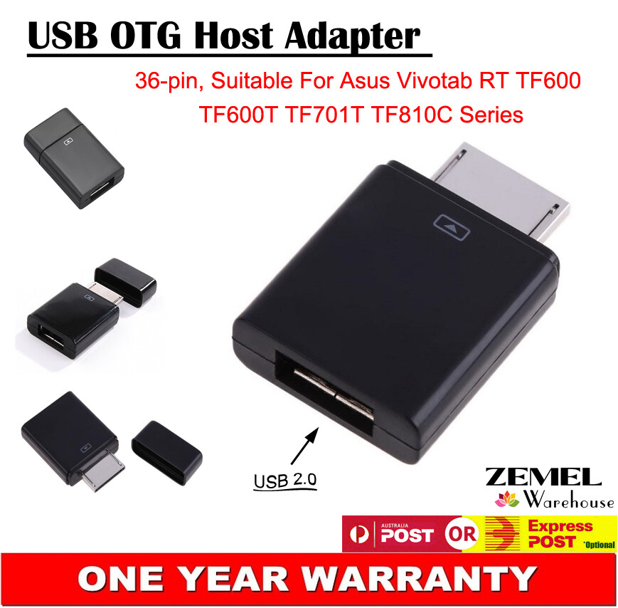 USB OTG HOST KIT Adapter 36-pin For ASUS Vivotab RT TF600 TF600T TF701T TF810C