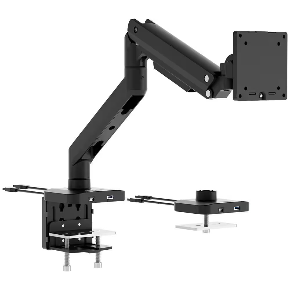 Heavy-Duty Monitor Mount with Gas Spring Arm for 17 In. to 49 In. Monitors