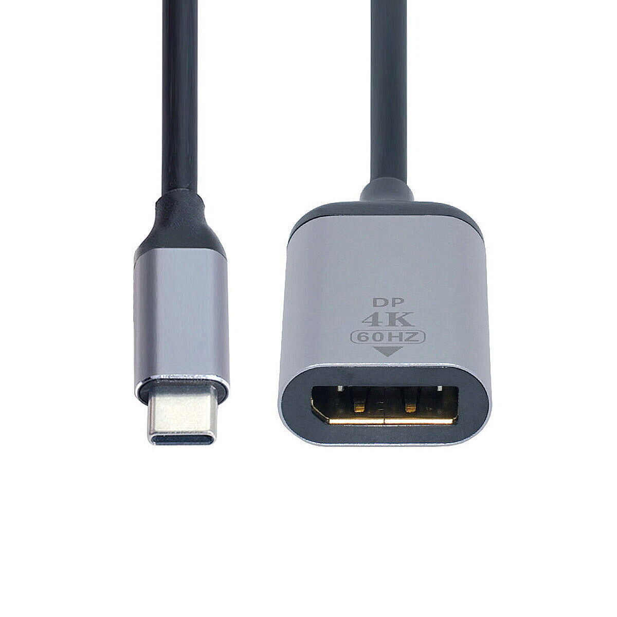 CY  USB-C Type C to Displayport Monitor DP Cable Adapter 4K 2K 60hz for Laptop