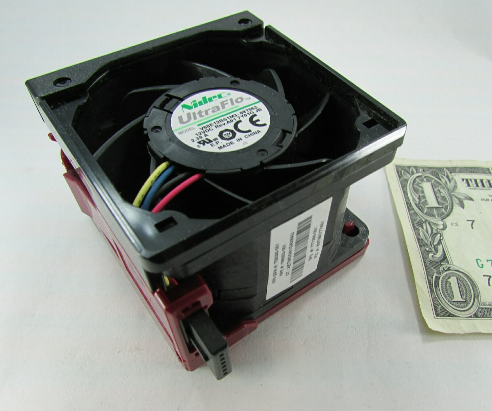 New Nidec 6-Pin High Performance Cooling Fan 12VDC V60E12BS1M3-08T062 759250-001