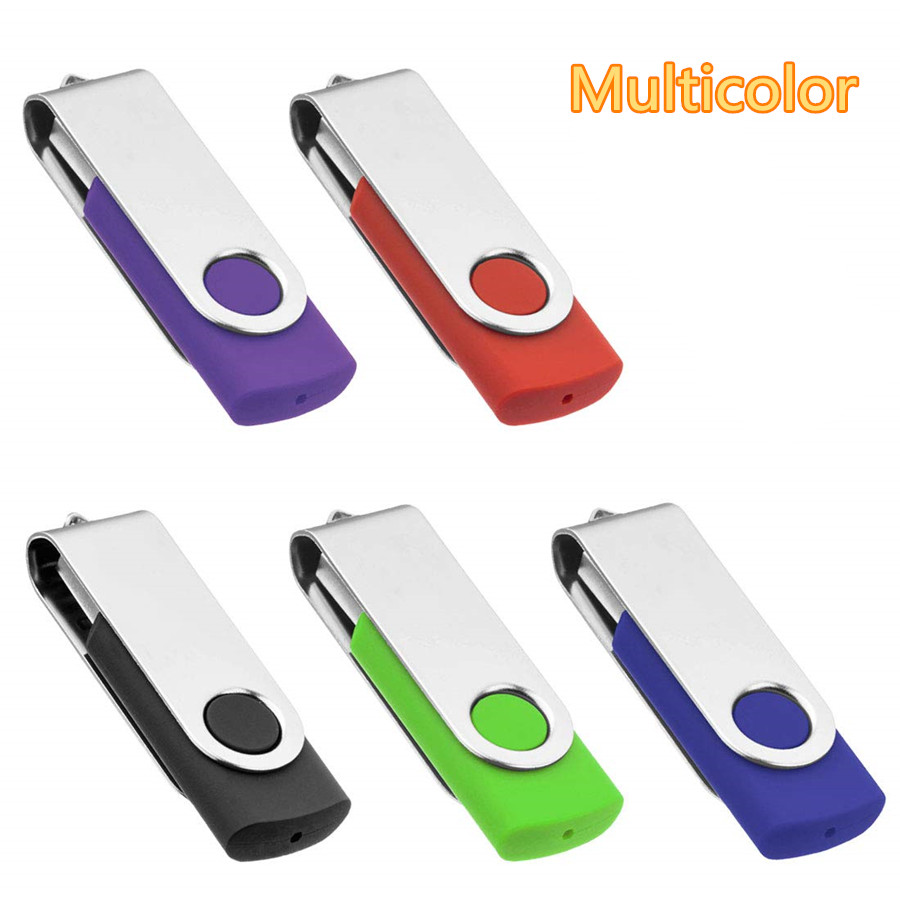 5 PACK FAT USB 2.0 - 128MB Flash Drive Real Capacity Pen Memory Stick U Disk LOT
