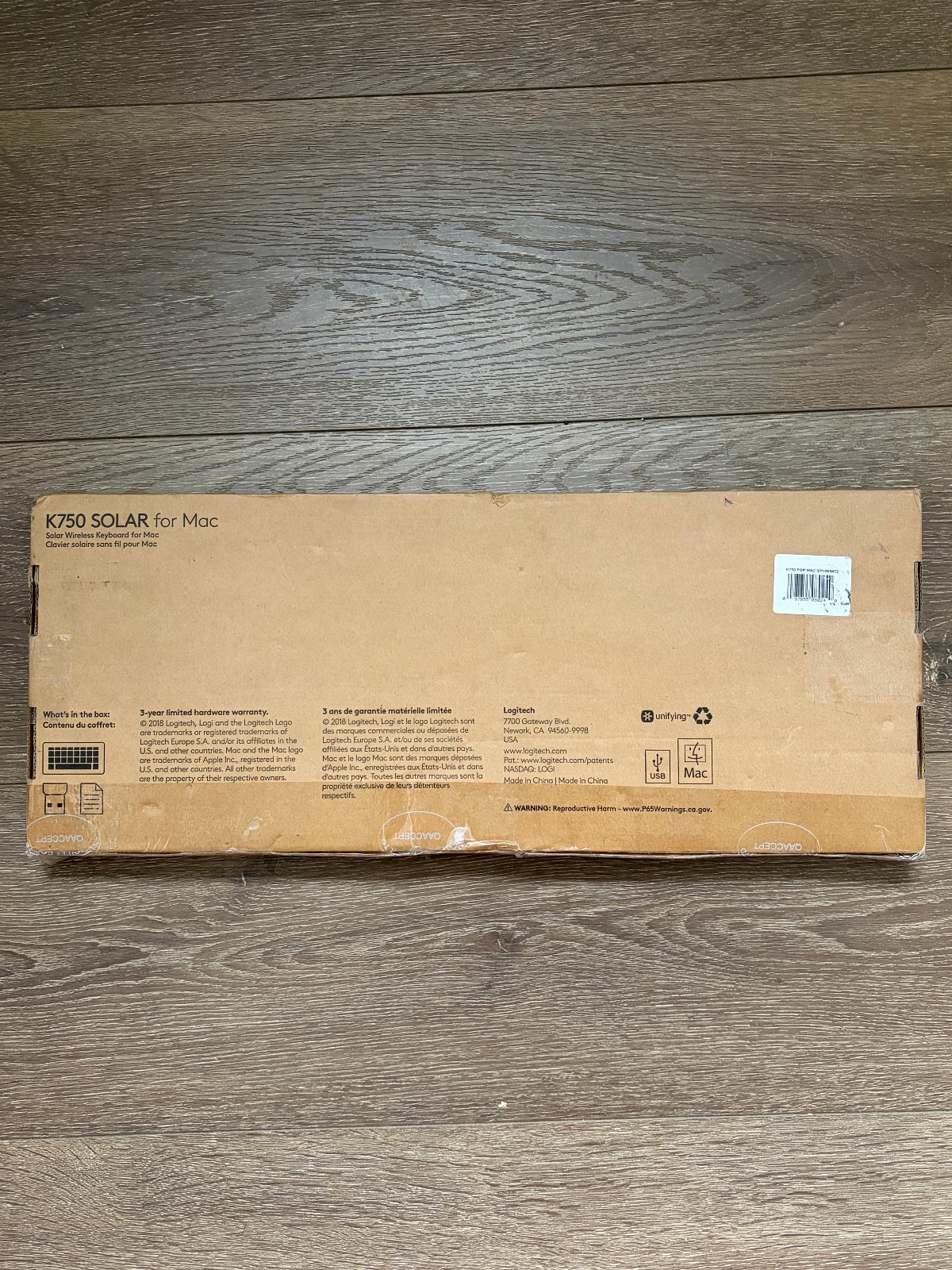 Logitech K750 (920-003472) Wireless Keyboard