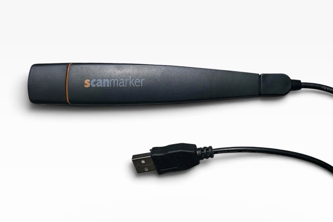 Scanmarker Air Pen Scanner - Wireless OCR Digital Highlighter and Reader - Black