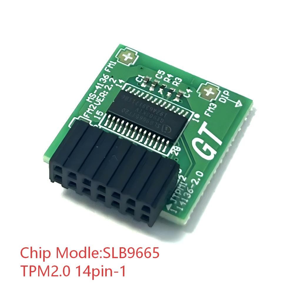 US TPM2.0 14pin-1Module Trusted Platform LPC for MSI MS-4136 X299PRO/X299PRO 10G