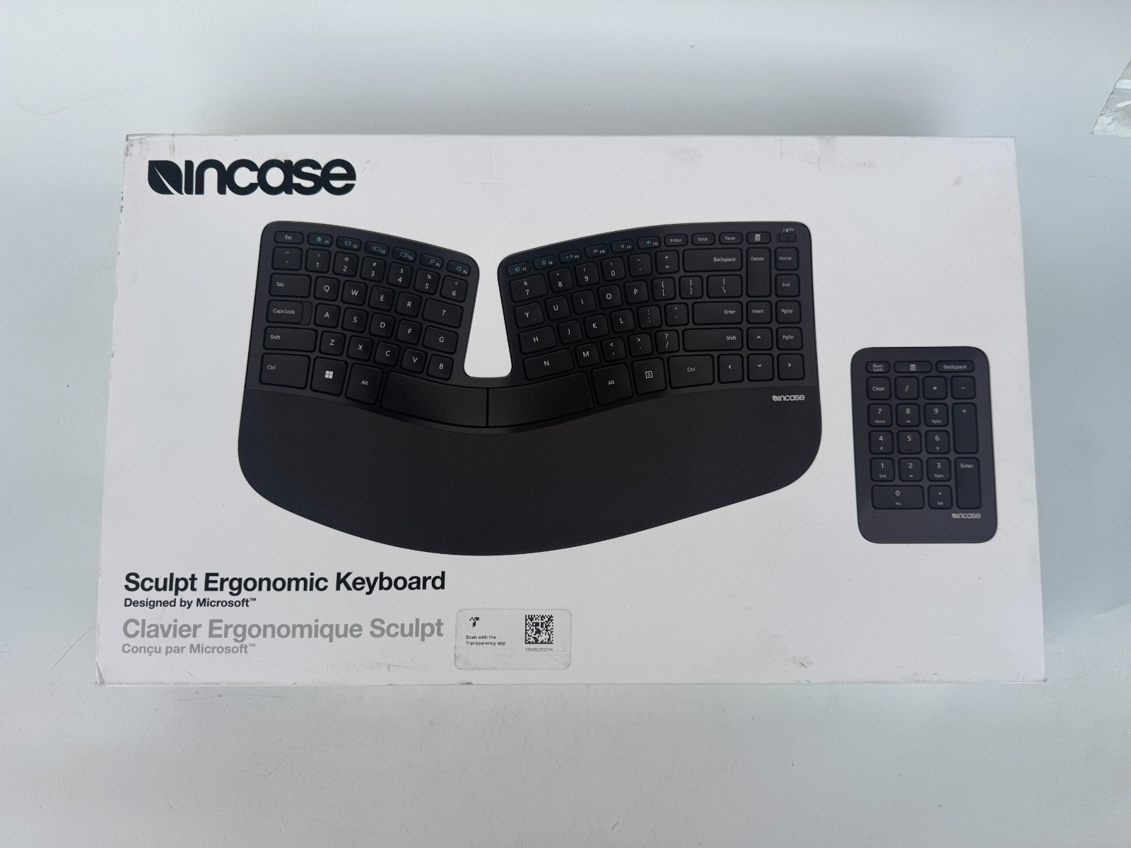 Incase Microsoft Sculpt Ergonomic Wireless Keyboard 5KV-00001  USB Dongle New