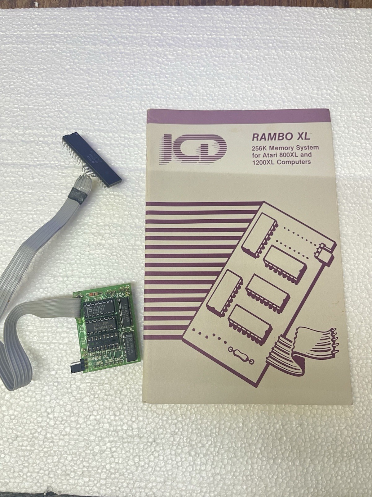 Atari Rambo XL 1985 icd 256k memory as is