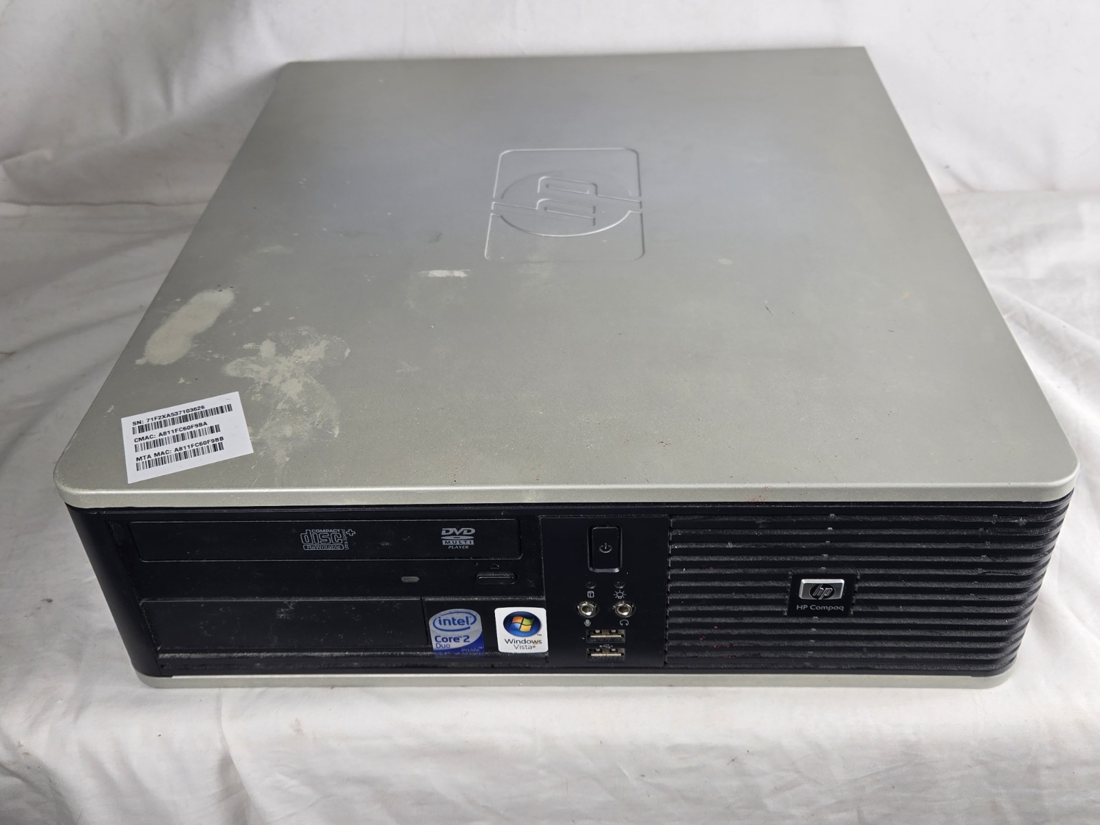HP Compaq 8240 Intel Core 2 Duo E460p 2.4 GHz Computer w/ 4GB RAM, DVDROM