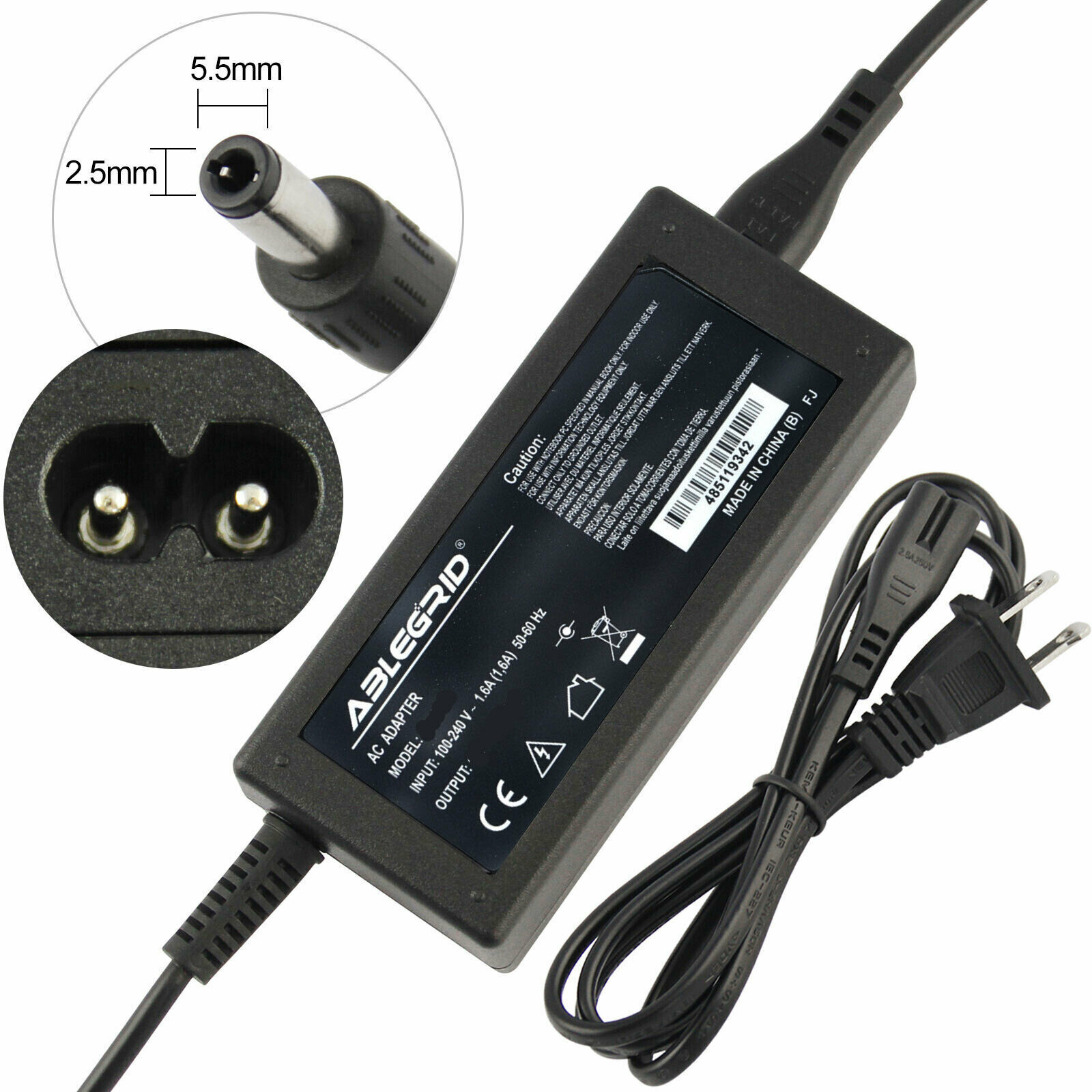 65W AC Adapter Charger For ASUS R554 R554L R554LA R554LD R554LA-RS51T/RS71T Cord