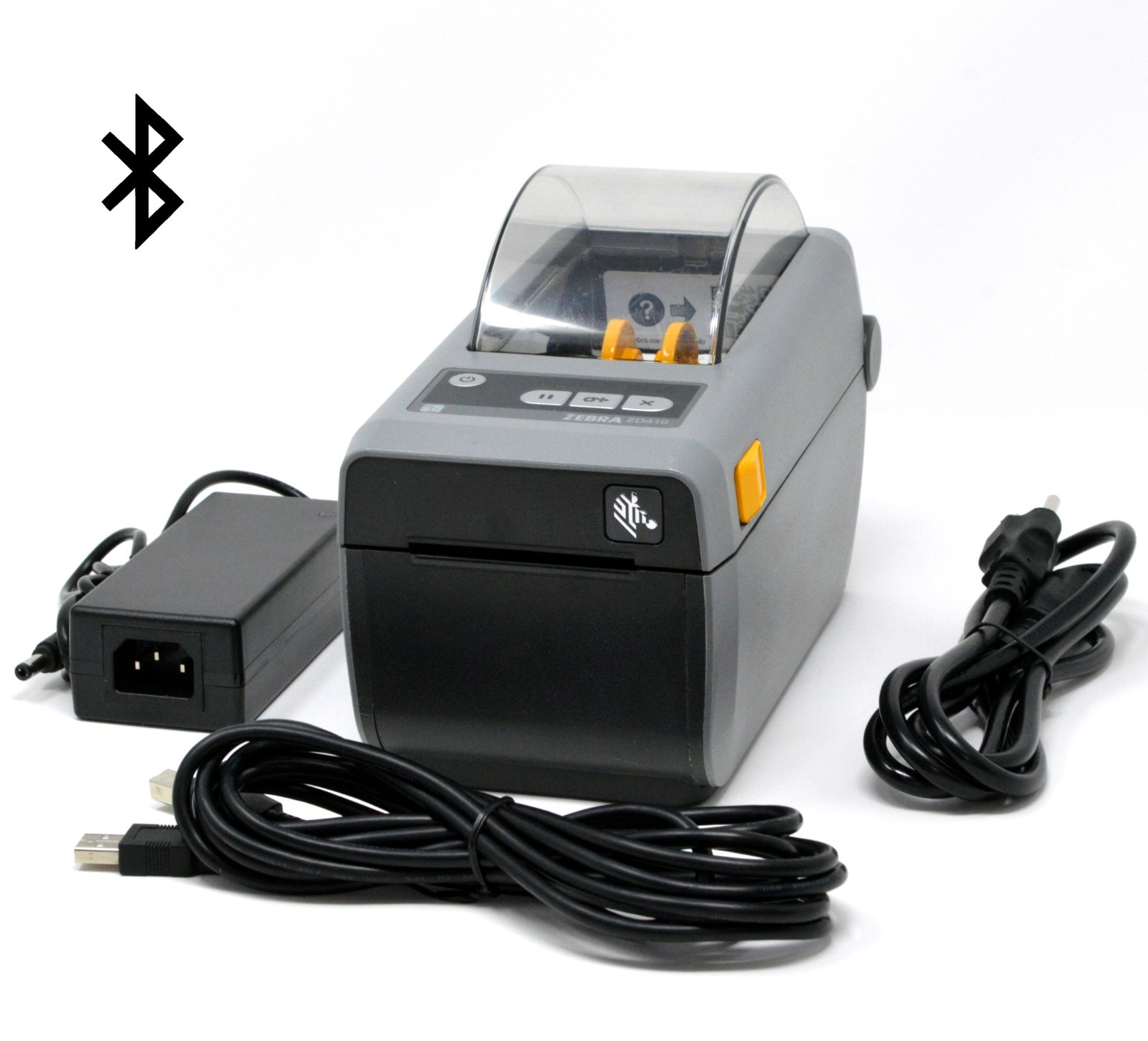 Zebra ZD410 Direct Thermal Barcode Label Receipt Printer USB Bluetooth
