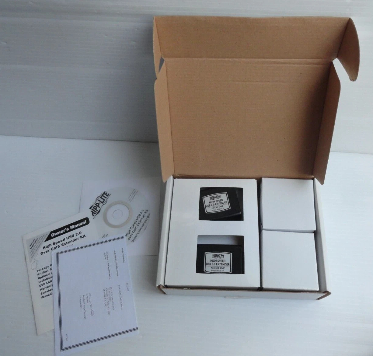 Tripp-Lite High-Speed USB 2.0 Over Cat5 Extender , Model: B203-101