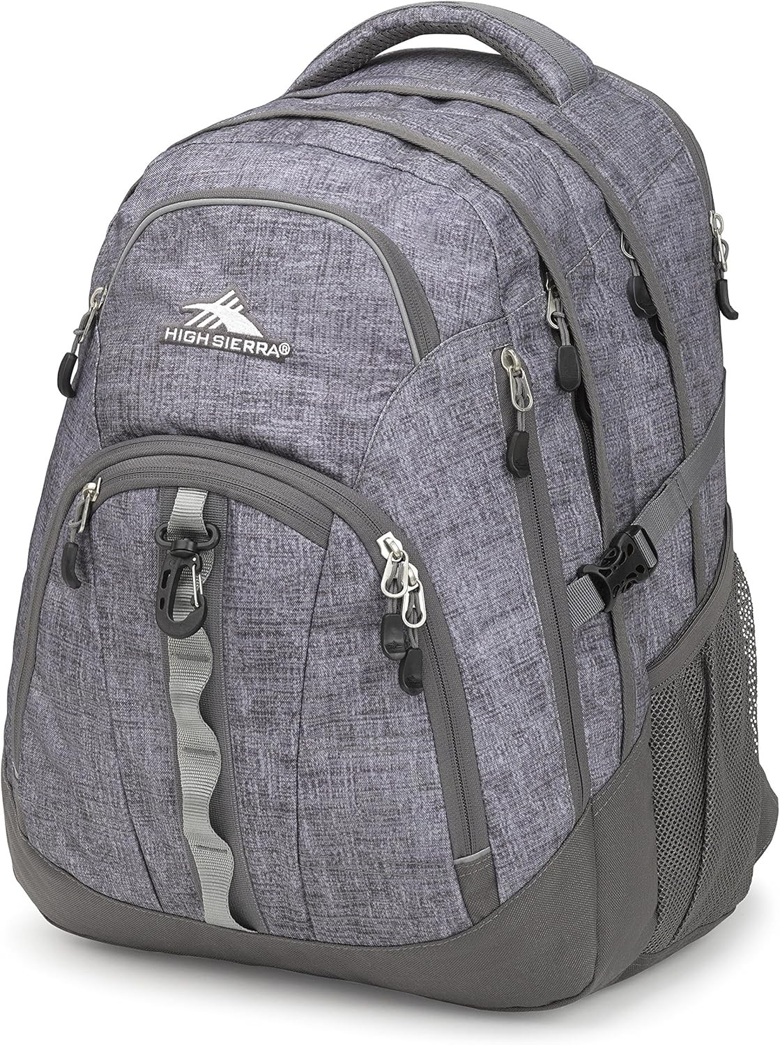 High Sierra Access 2.0 Laptop Backpack, Woolly Weave/Slate 