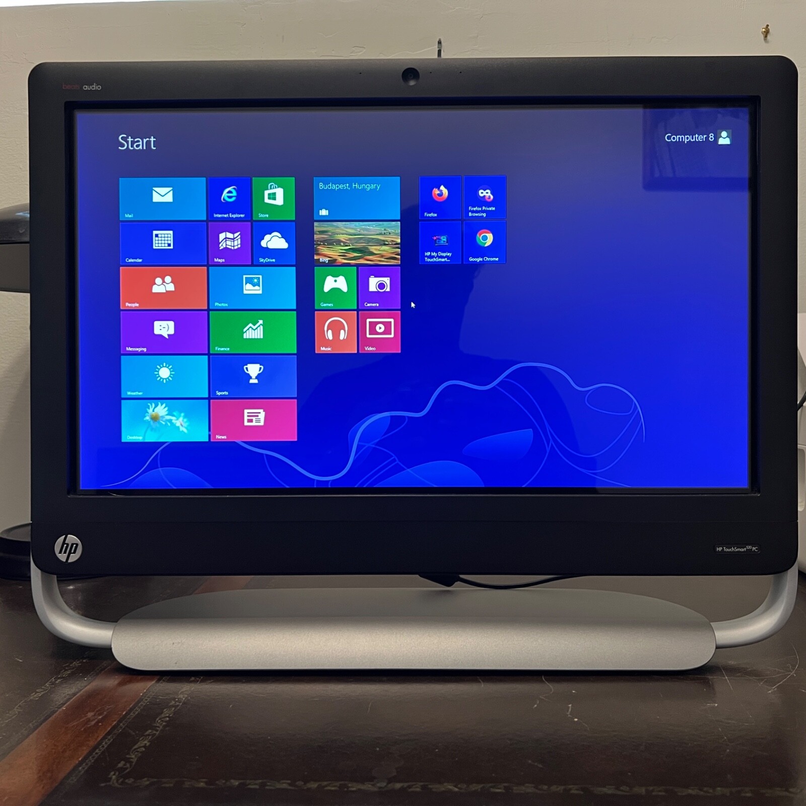 HP TouchSmart 520 PC All-In-One Desktop Computer Windows 8 Pro FAST SHIPPING