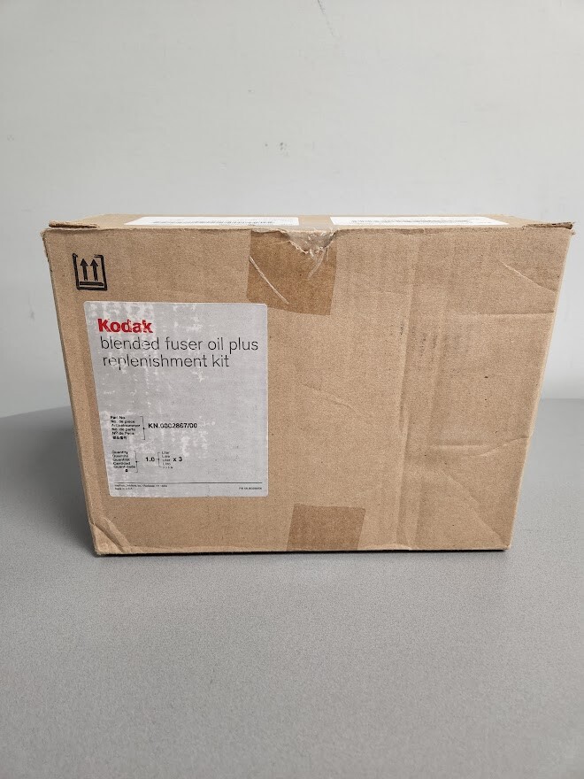 Kodak Blended Fuser Oil Plus Replenishment Kit *New, 3x1 Liter* KN.0002867/00