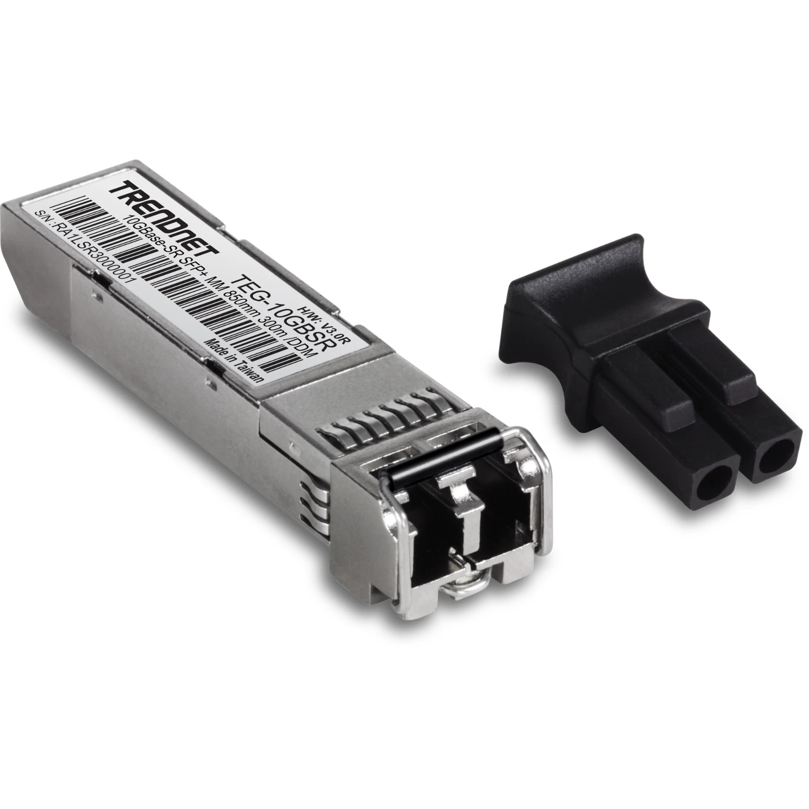 TRENDnet TEG-10GBSR 10GBASE-SR SFP+ Multi Mode LC Module (300m with DDM)