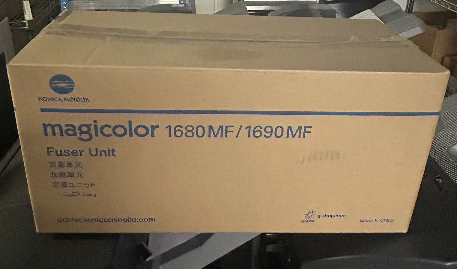 Konica Minolta Fuser Unit A12J012 for magicolor 1680MF/1690MF 110-127V
