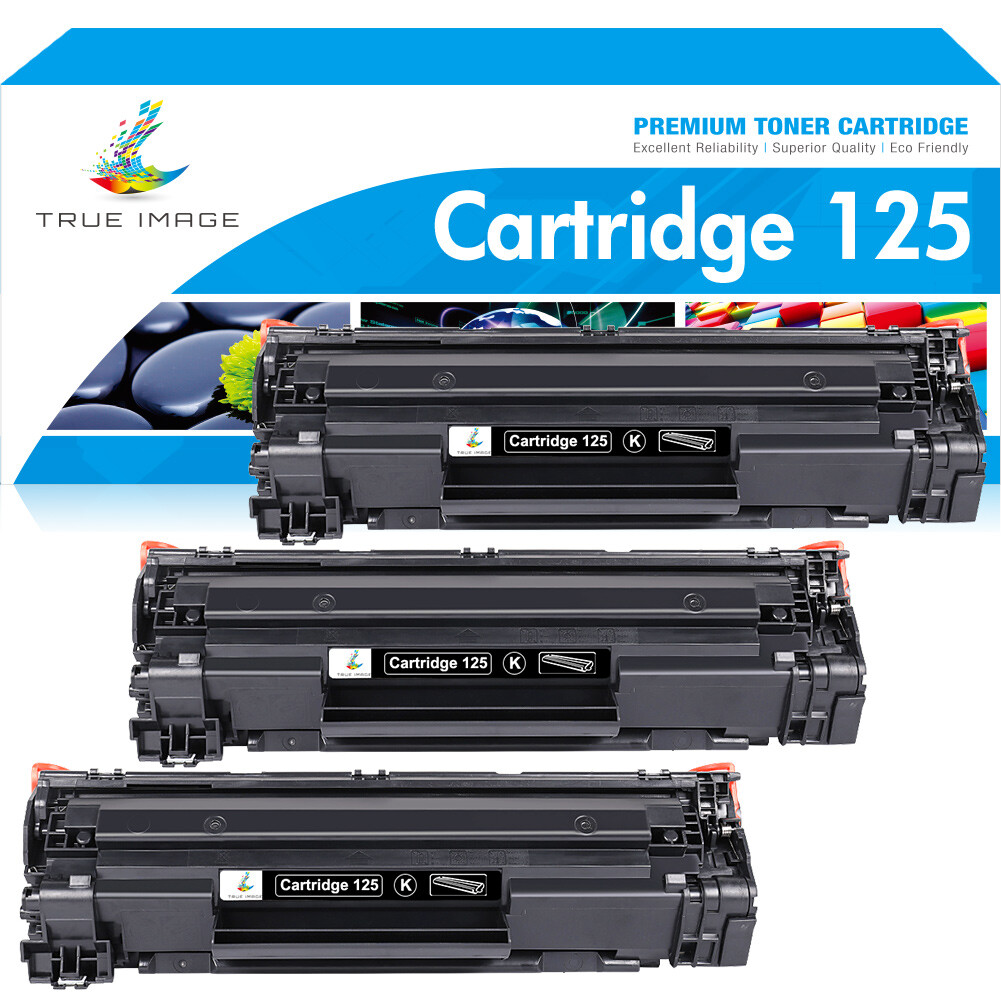 3pk 125 Toner Cartridge for Canon ImageClass LBP6000 LBP6030w MF3010 Printer