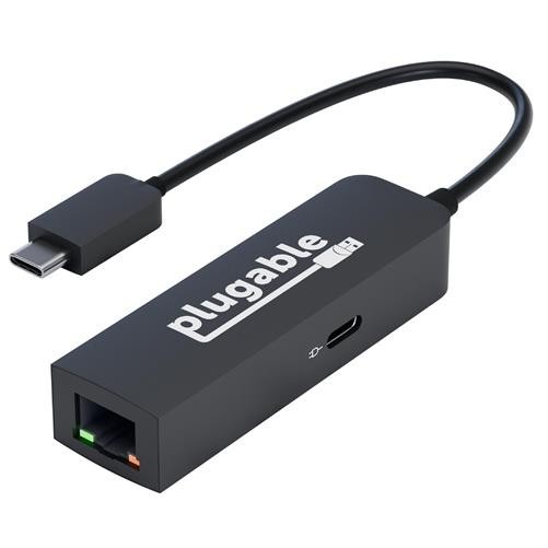 Plugable Technologies USBC-E2500PD PLUGABLE USB-C ETHERNET ADAPTER 2.5GBPS ADAPT