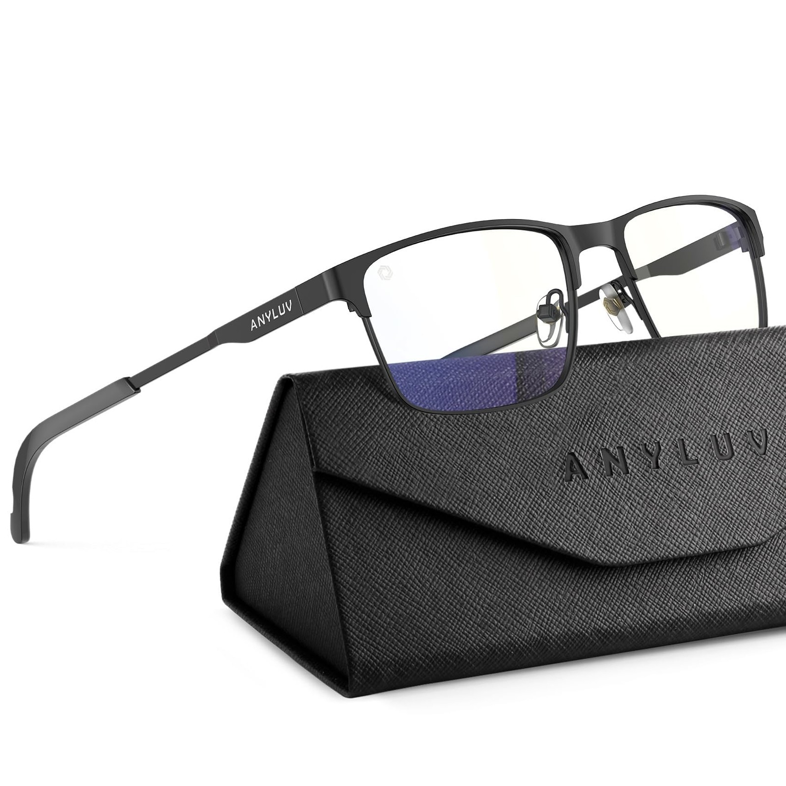 ANYLUV Mens Blue Light Blocking Glasses, Computer Gaming Bluelight Glasses