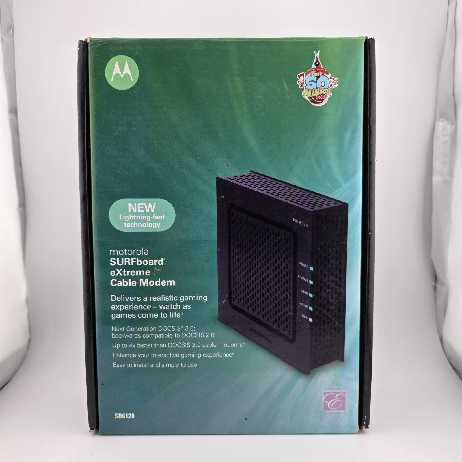 Motorola SURFboard SB6120 Cable Modem eXtreme DOCSIS 3.0 Open Box No Cable