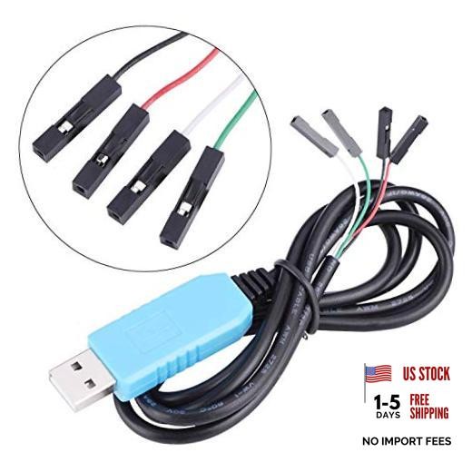 PL2303TA Debug Console Cable 1PC PL2303TA USB to TTL Serial Cable for