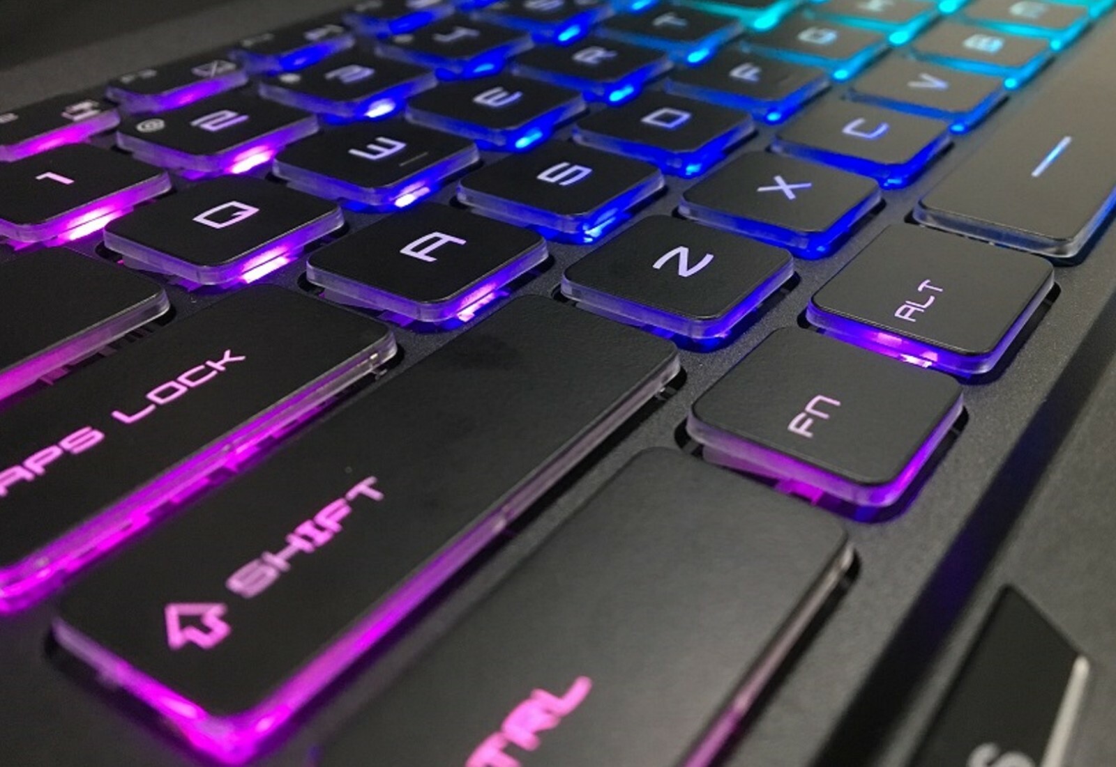 New Backlit Crystal Clear RGB Keyboard US English UI for MSI GP62 GP62M GP72 