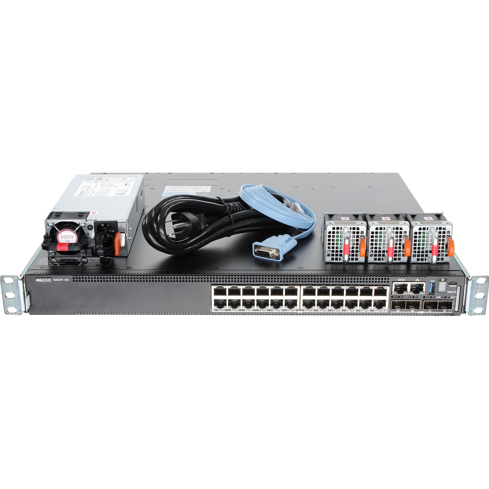 Dell Networking N3224T-ON 24P 1GbE 4P SFP+ 2P QSFP28 Switch