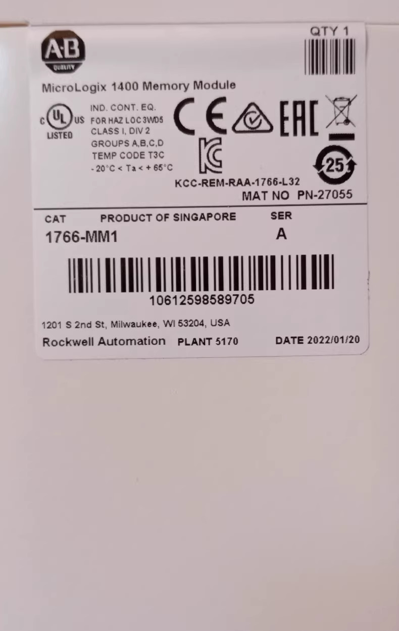 1 Pcs Brand New For Memory Module 1766MM1 Fast shipping DHL/Fedex