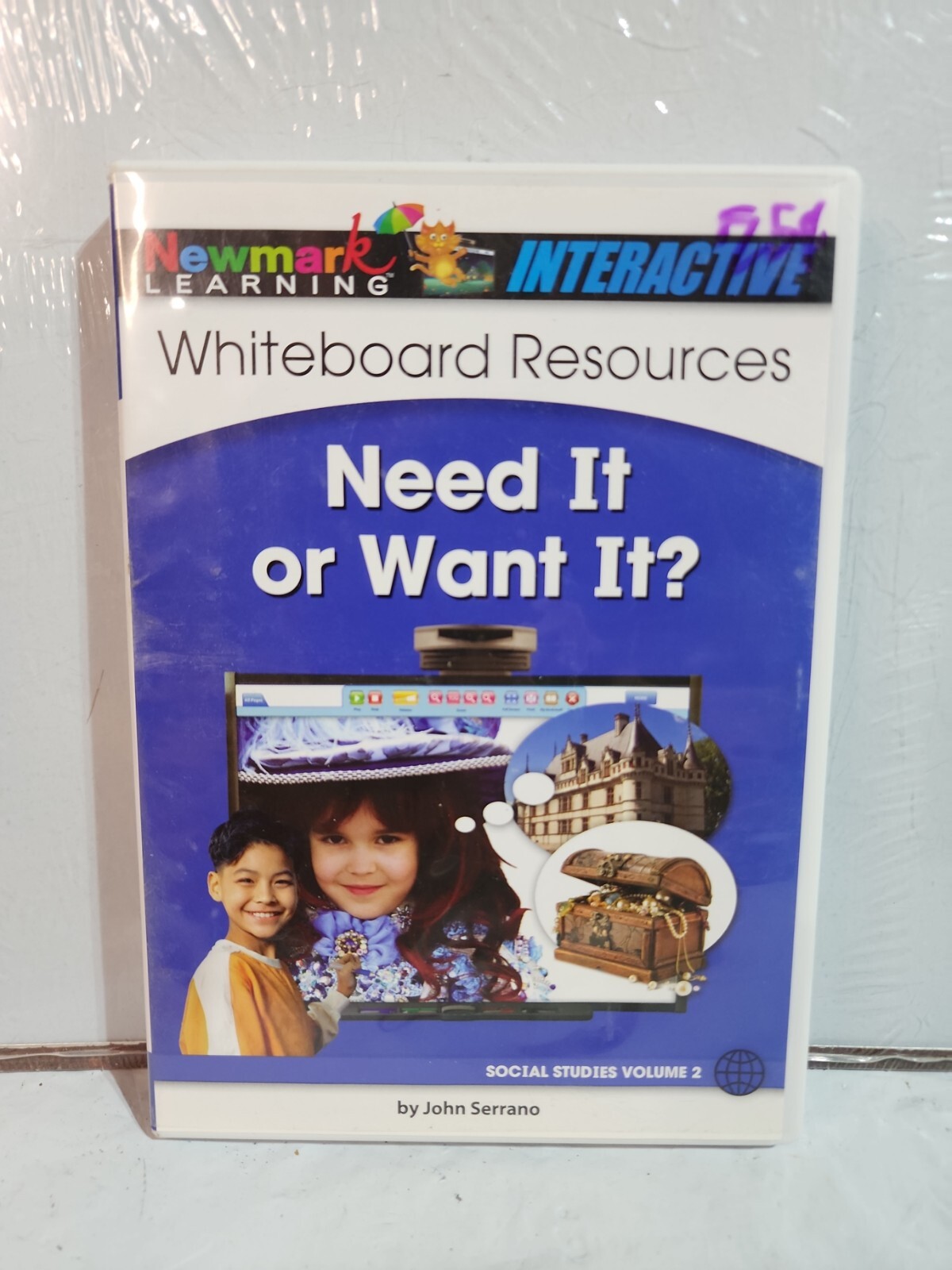 Newmark Learning Interactive Whiteboard Resources Social Studies Vol 2 CD Rom