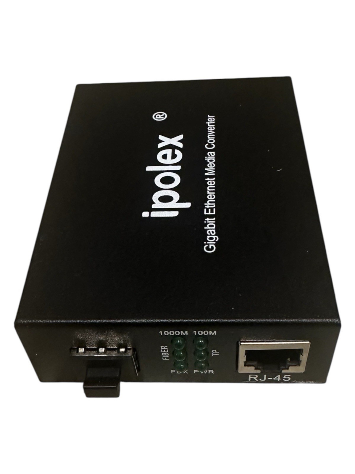 Gigabit Multi-Mode LC Fiber to Ethernet Media Converter with SFP SX Module 1.25G