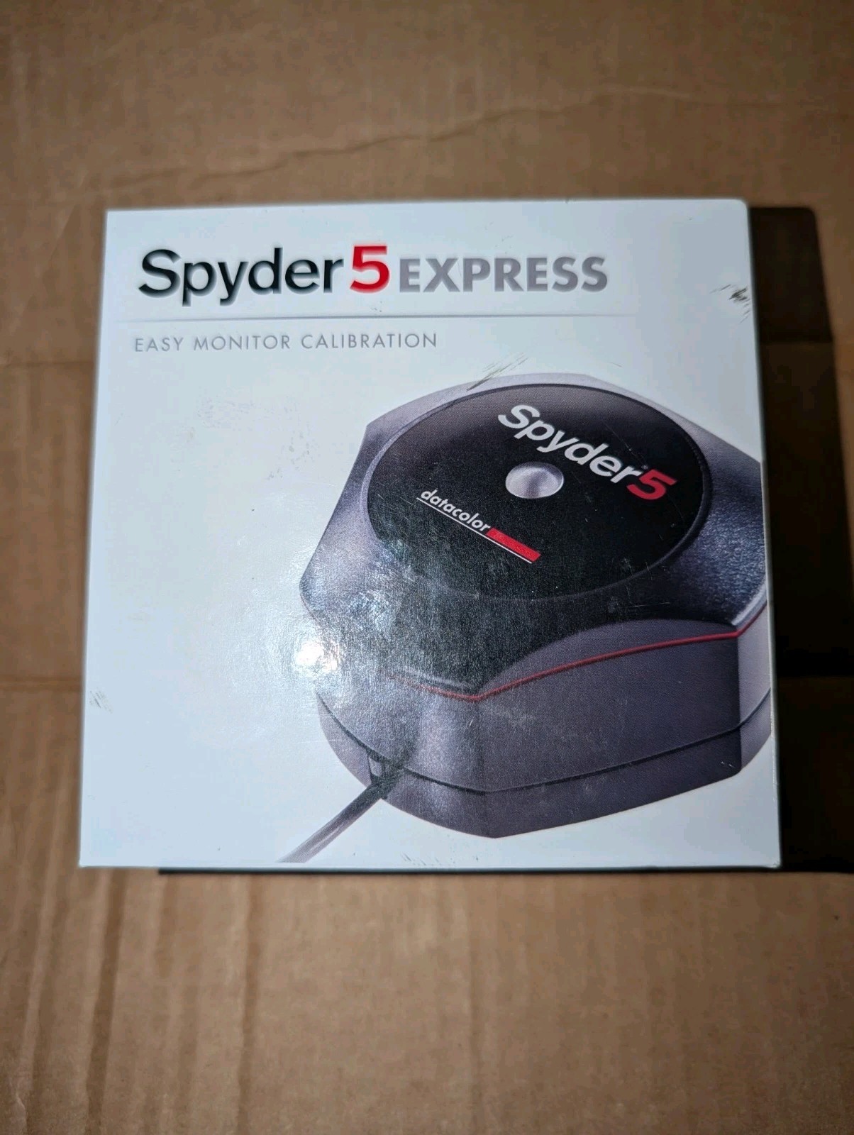 Datacolor Spyder5 Express Monitor Calibration Colorimeter S5X100 w/ Box & Cable
