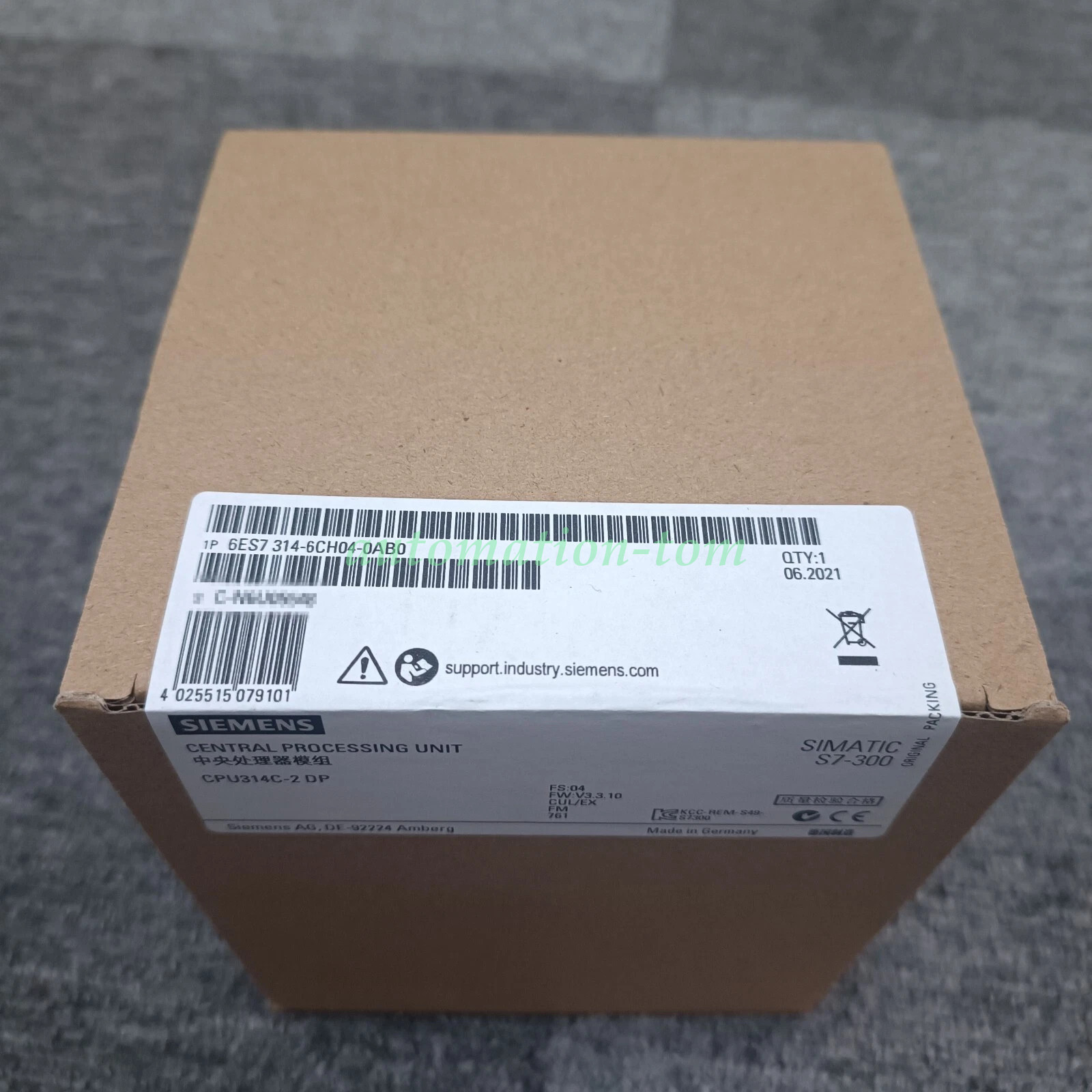 New 6ES7 314-6CH04-0AB0 Module 6ES7314-6CH04-0AB0 *1 YEAR WARRANTY