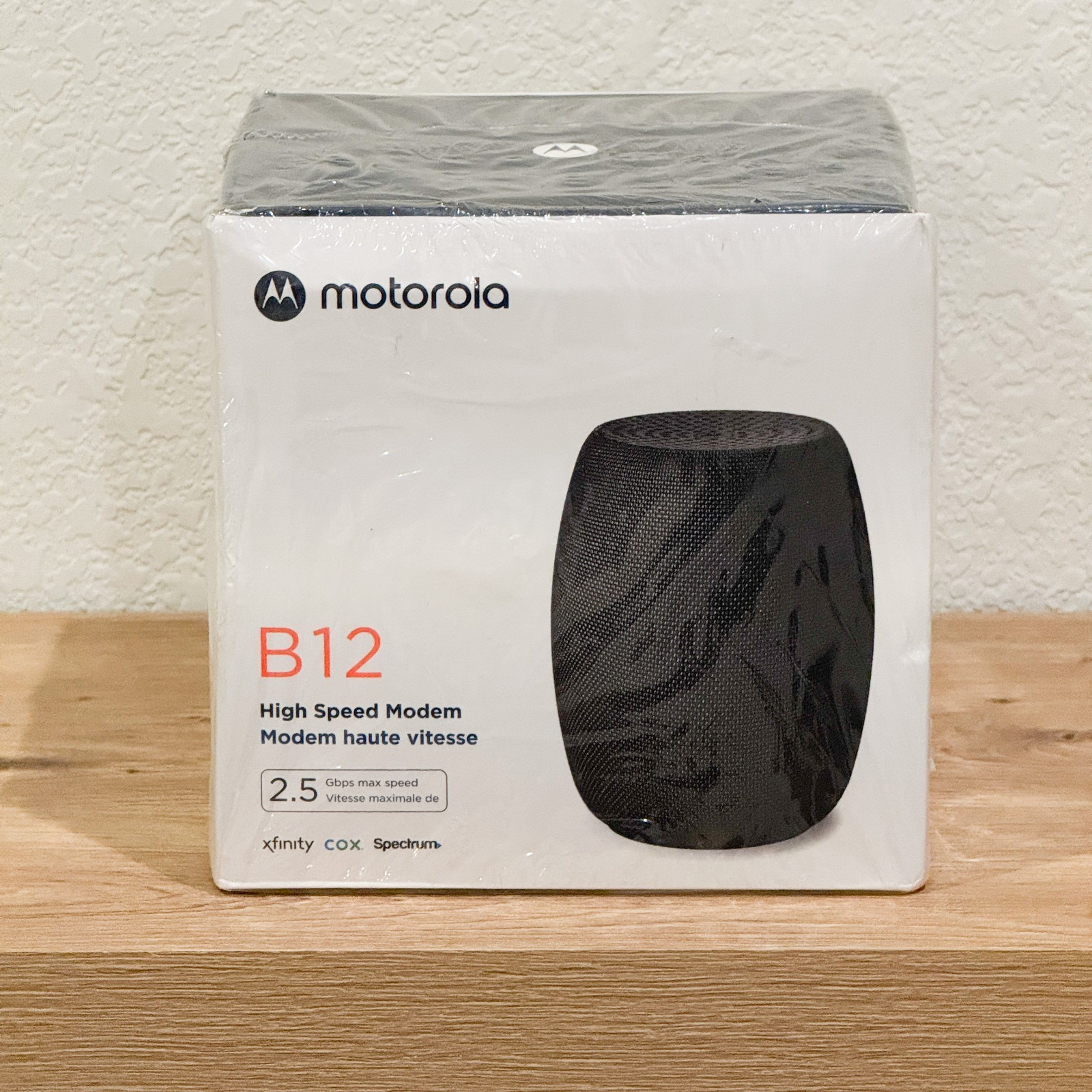 Motorola B12 - Advanced Compact Cable Modem | Pairs with Any WiFi Router
