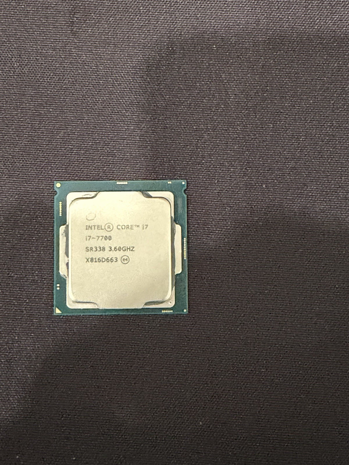 Intel SR338 Core i7-7700 3.60GHz 8M Socket 1151 Quad-Core CPU Processor LGA1151