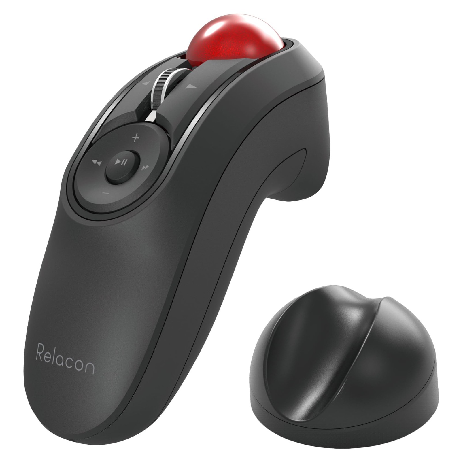 Elecom Bluetooth Trackball Mouse Black Red 10 Buttons DPI Changeable Comfort