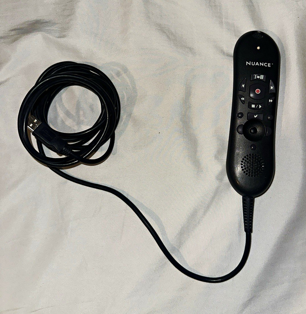 PowerMic II - Nuance USB Handheld Dictation Microphone