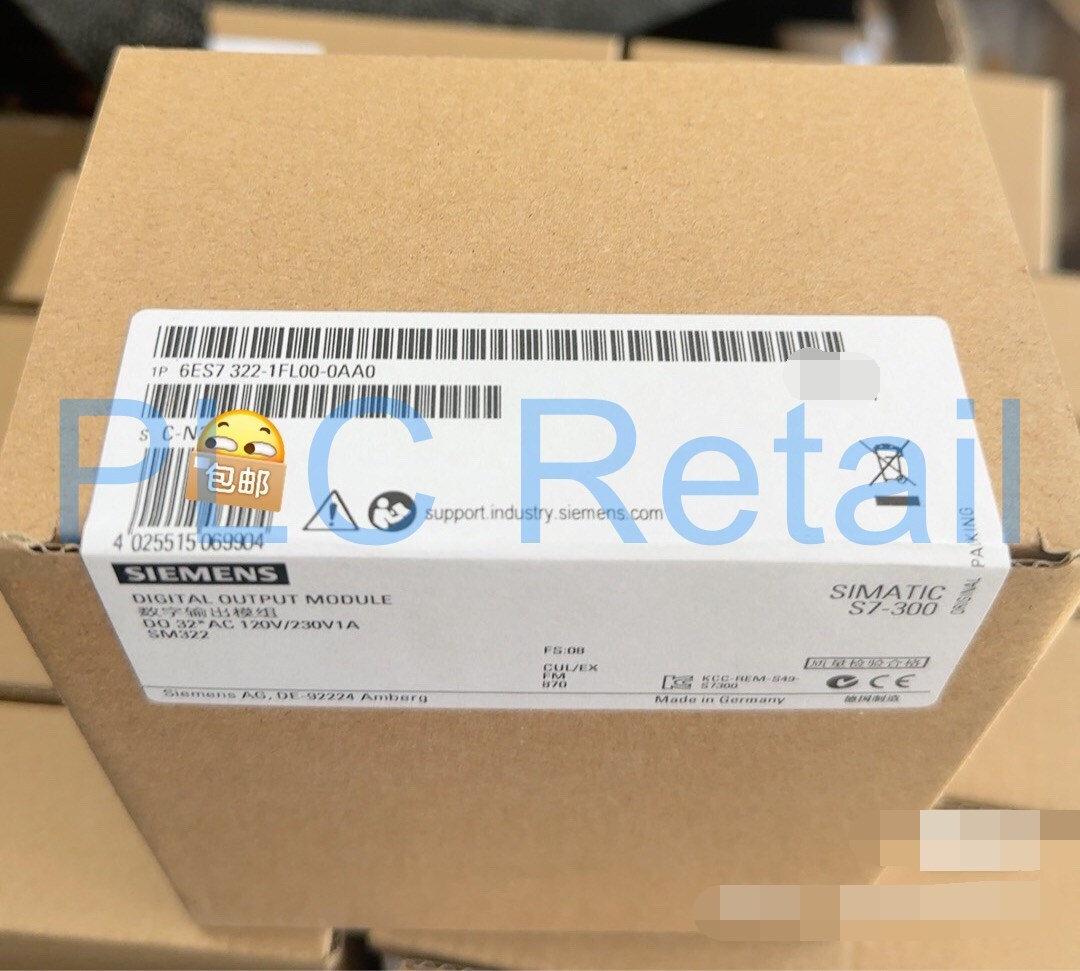 1PCS NEW Siemens Digital output module 6ES7322-1FL00-0AA0 Fast delivery