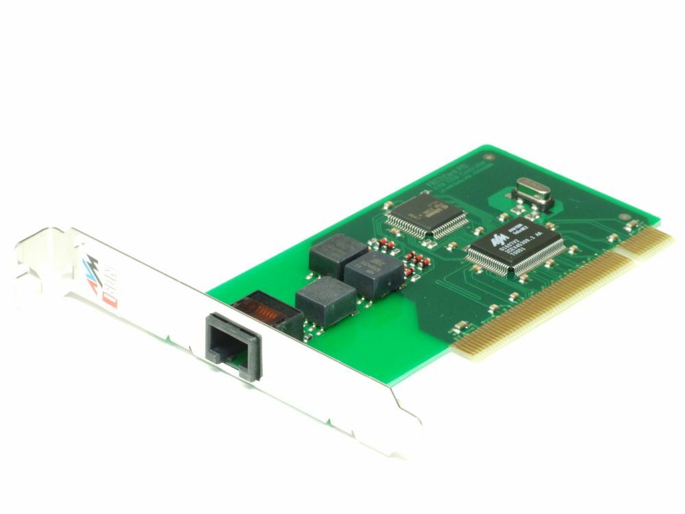 AVM FCPCI110600 FRITZCard PCI ISDN Controller Ethernet LAN RJ45 Network Card