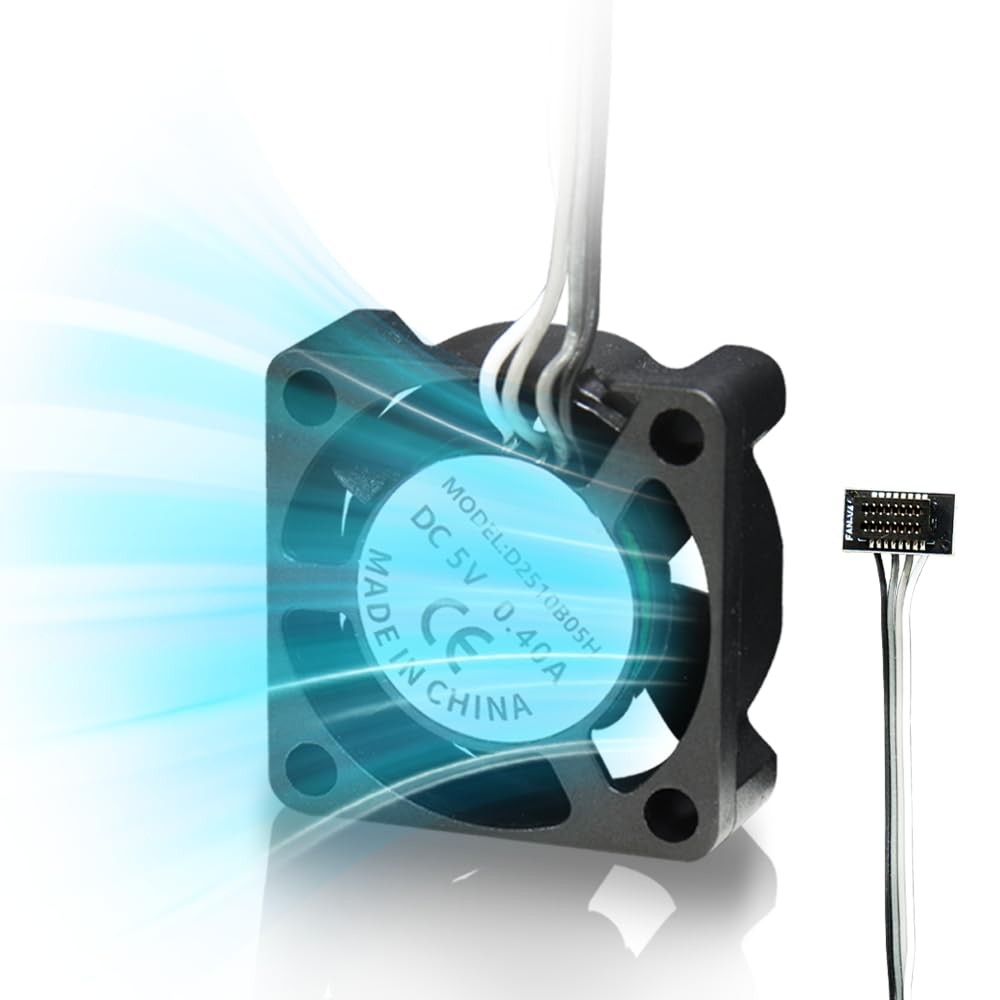 Extruder HotEnd Cooling Fan for Bambu Lab P1P/P1S 3D Hotend fan, fan