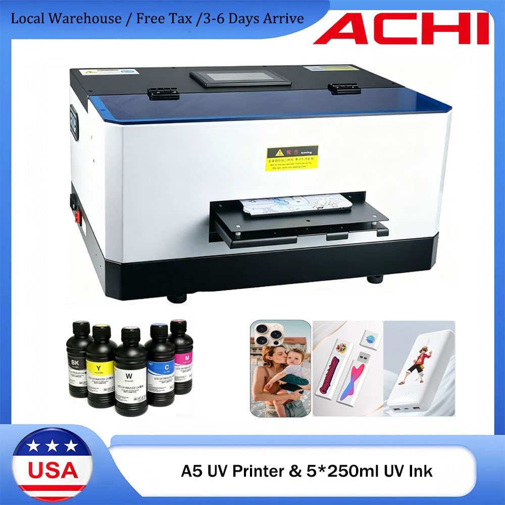 A5 UV Printer Epson L800 Flatbed Printer High Precision Printing For Phone Case