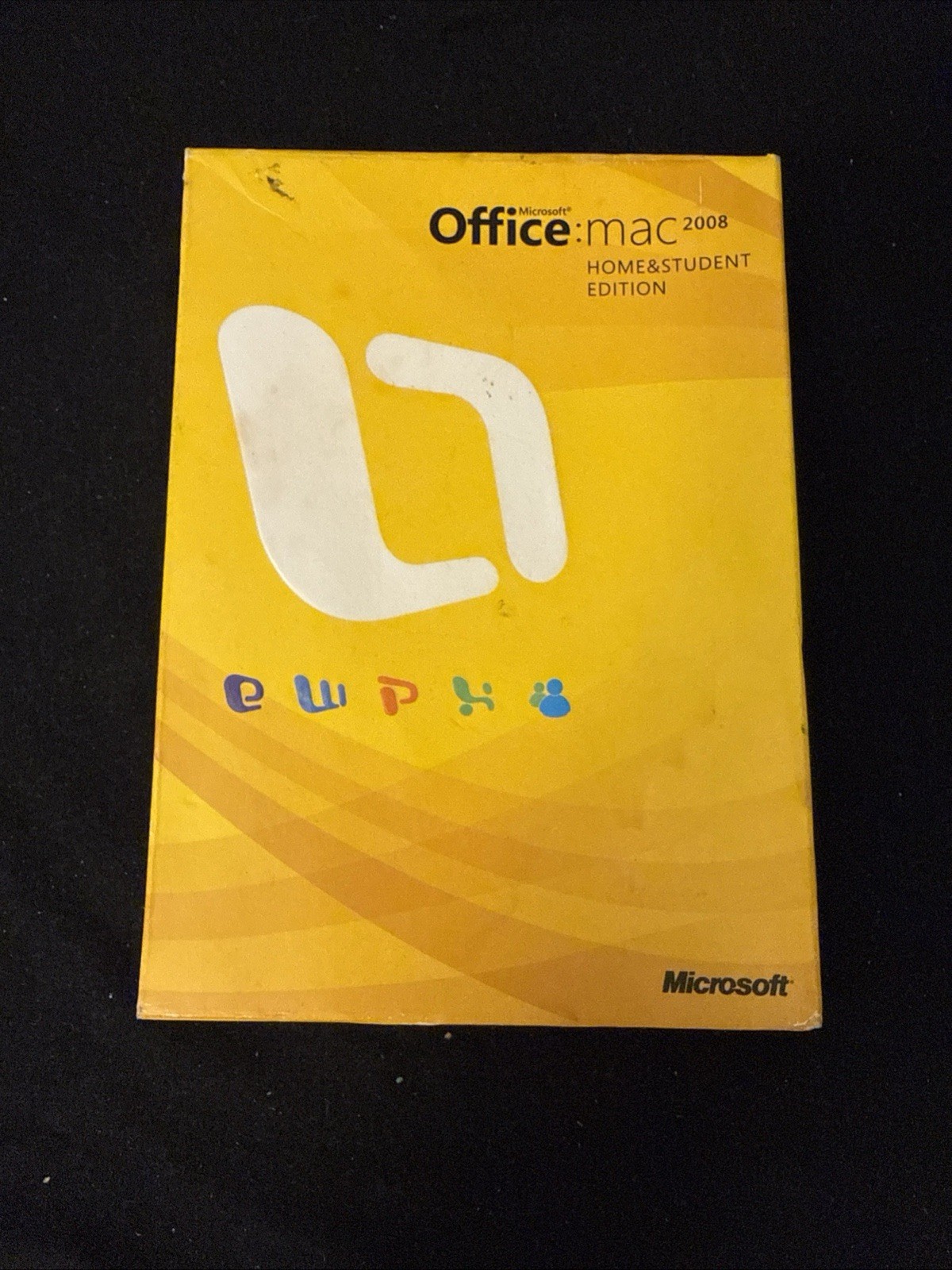 Microsoft Office Mac 2008 Home and Student Edition w/ 3 Product Keys
