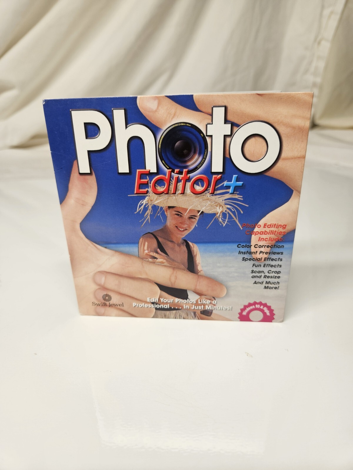 New -Cosmi Photo Editor & 5000 Photo Color PC CD-ROM Swift Windows 95/98/Me/2000