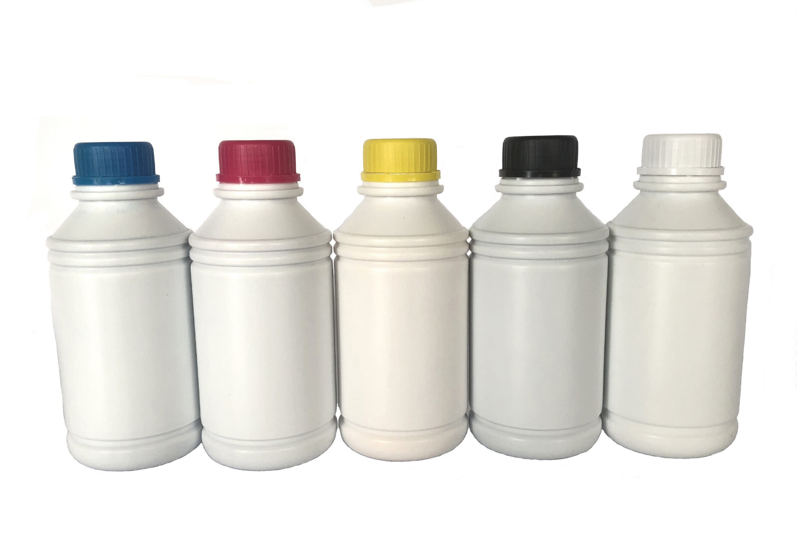 5X1L DTF Ink CMYKW Direct to Film Printer Heat Transfer PET Film Hot Melt Powder