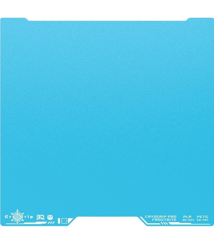 [2-PACK LOT] BIQU CryoGrip Pro Frostbite 3D Build Plate 355x346mm - BRAND NEW 
