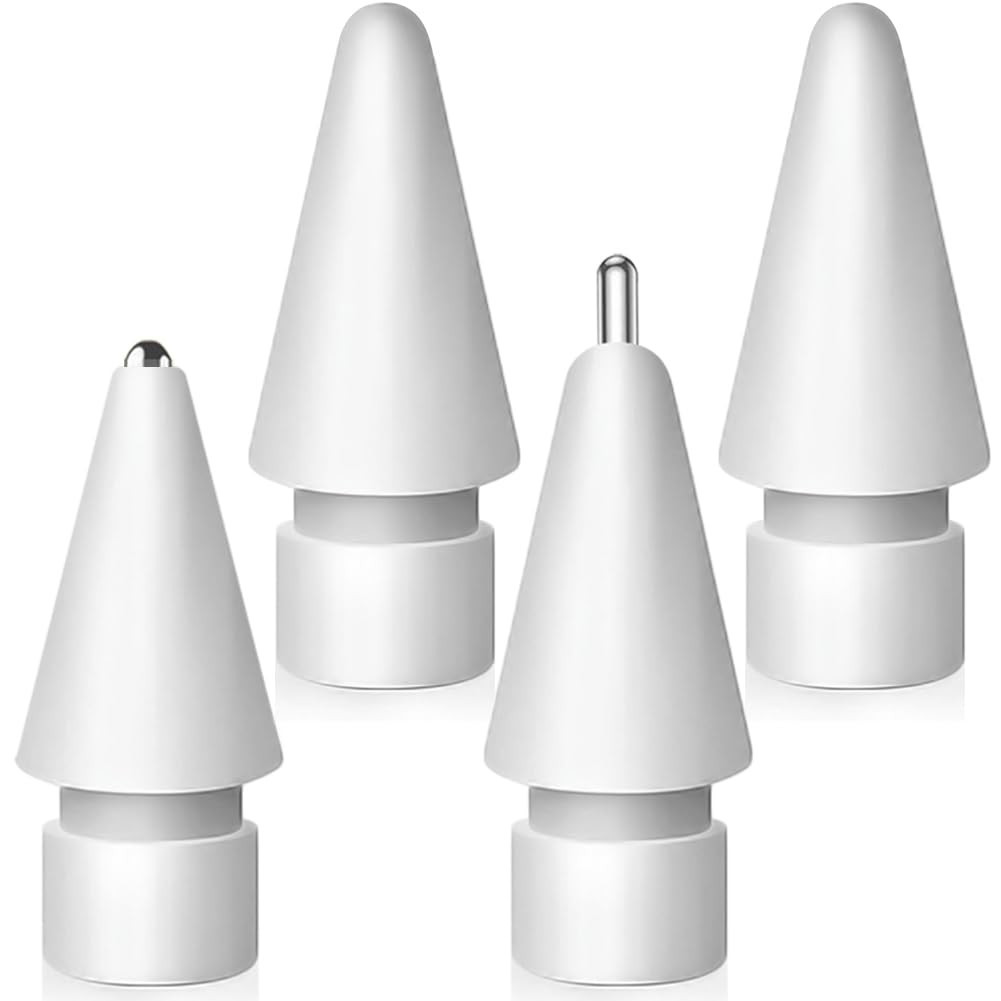 Upgraded Replacement Tips for White 2 Replacement+1 Pen Like+1 Metal Point 