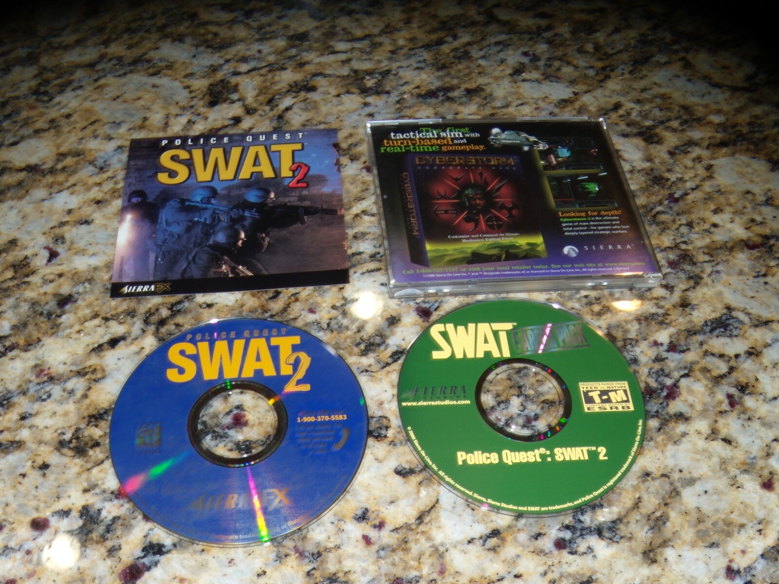 2 Computer Games: Police Swat 2 and Swat Career Pack 
